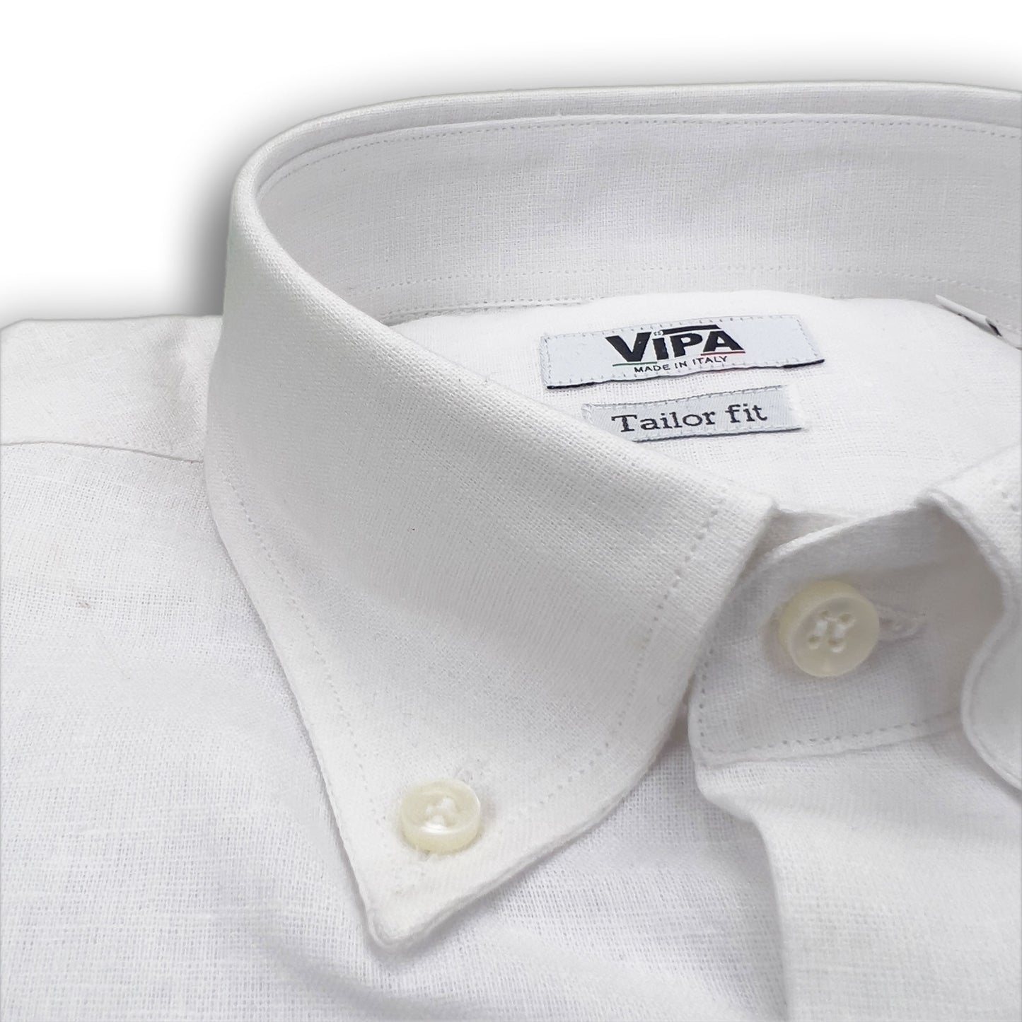 Camicia lino botton down VIPA
