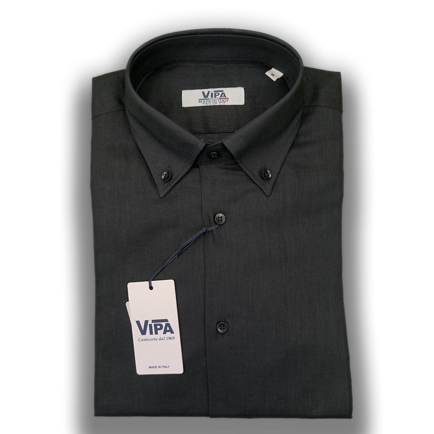 Camicia lino botton down VIPA