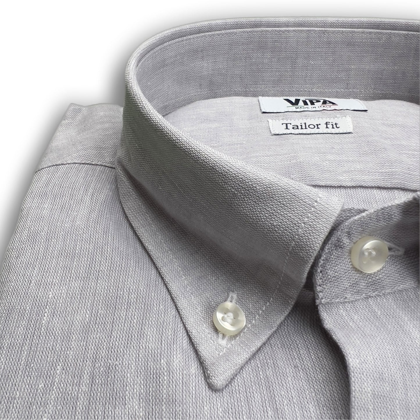 Camicia lino botton down VIPA
