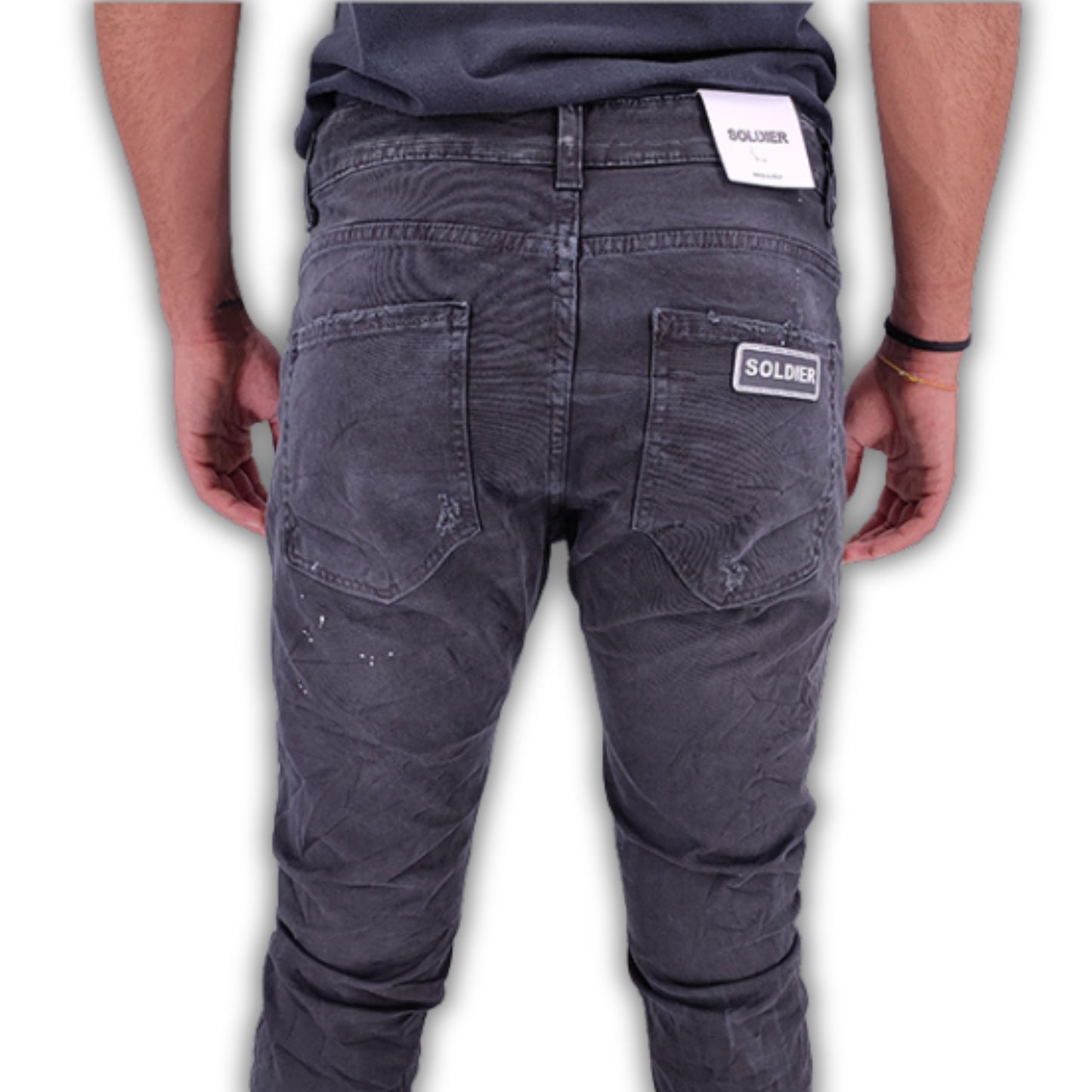 Jeans drill paint SOLDIER