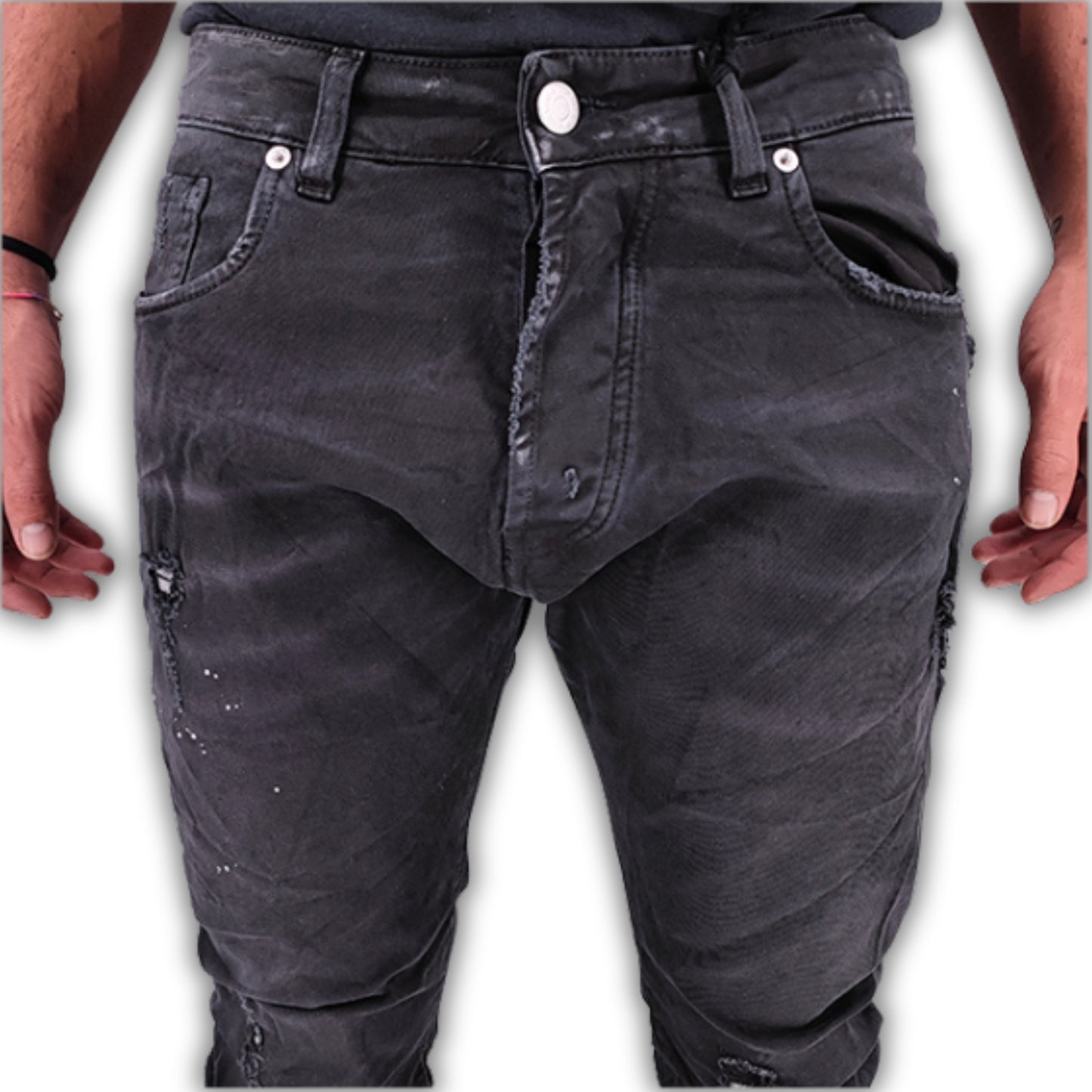 Jeans drill paint SOLDIER