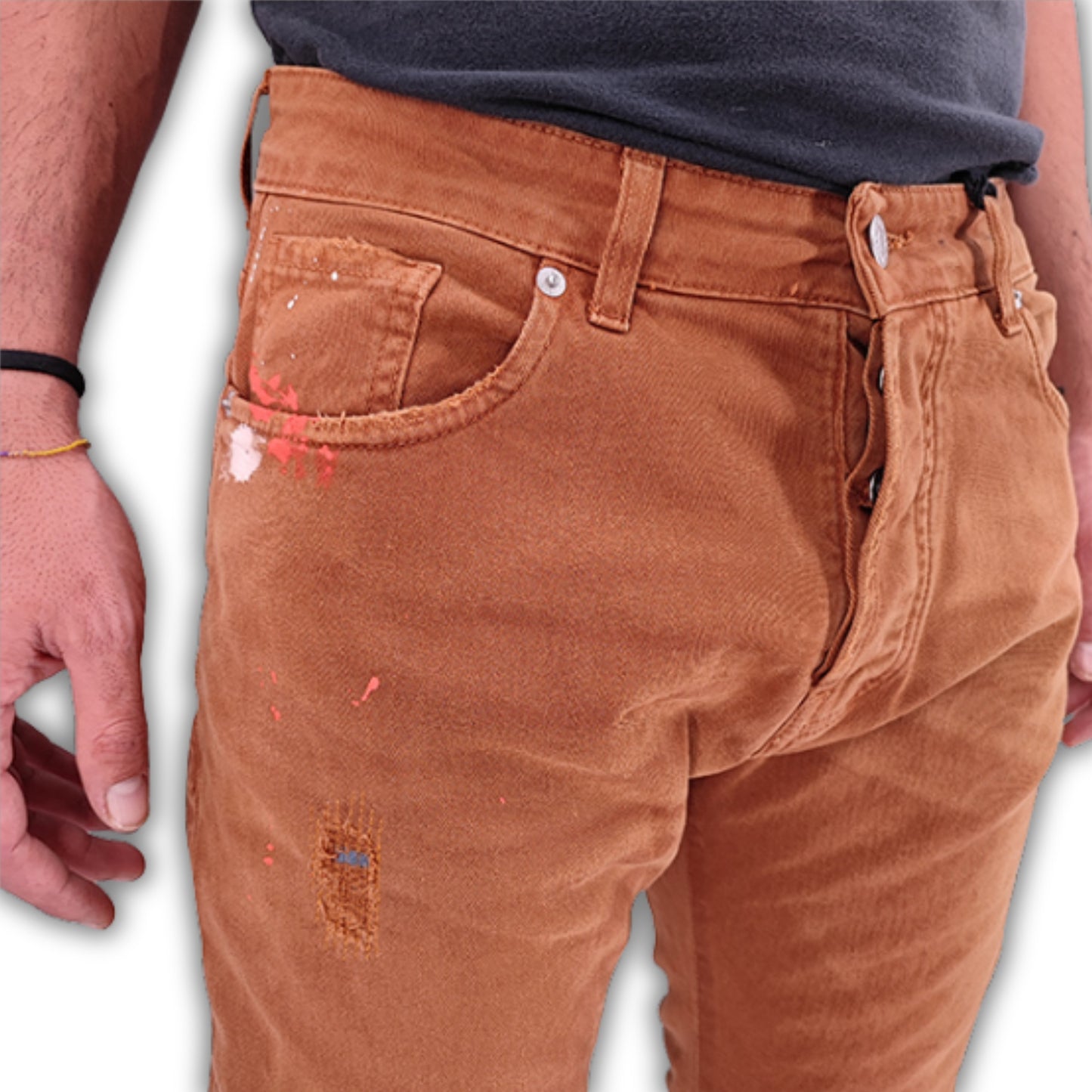 Jeans drill paint SOLDIER