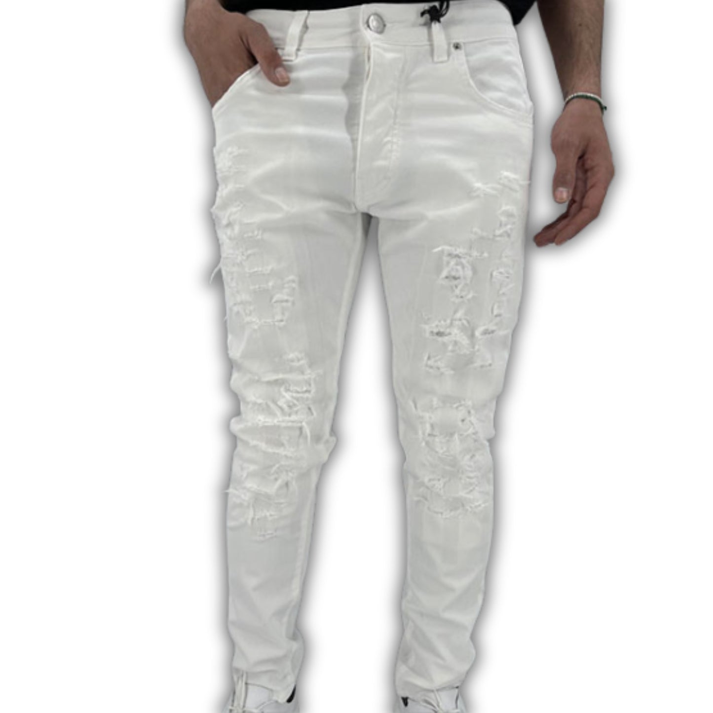 Jeans drill tagli SOLDIER