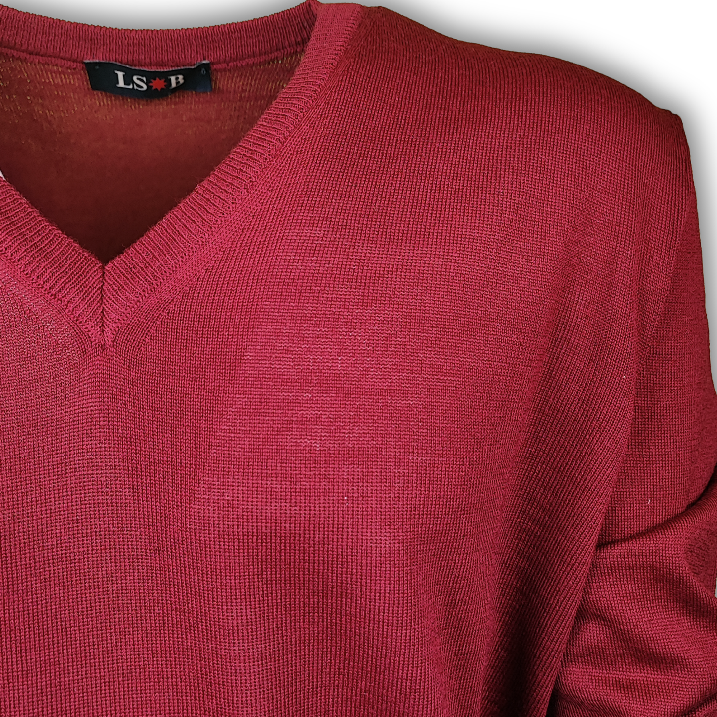 Maglia lana RegularFit collo a V LSB.