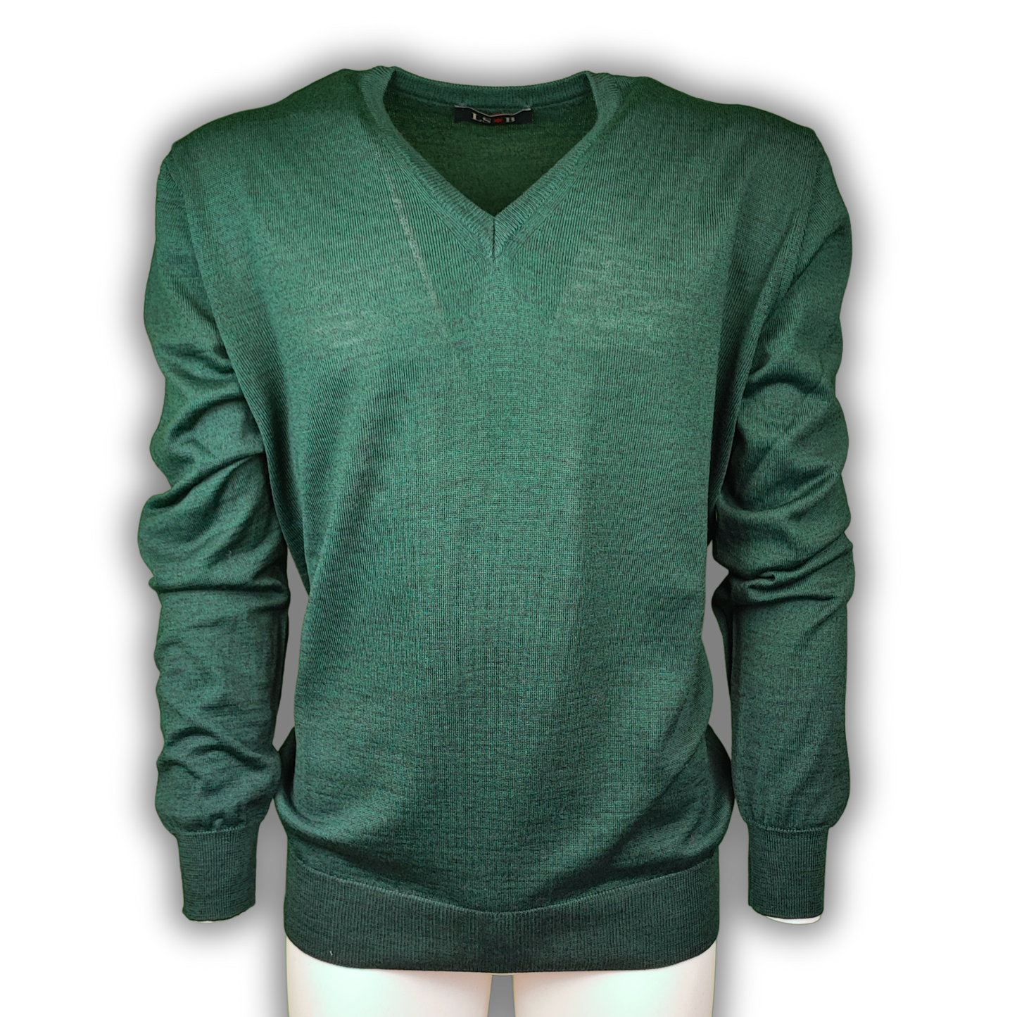 Maglia lana RegularFit collo a V LSB.