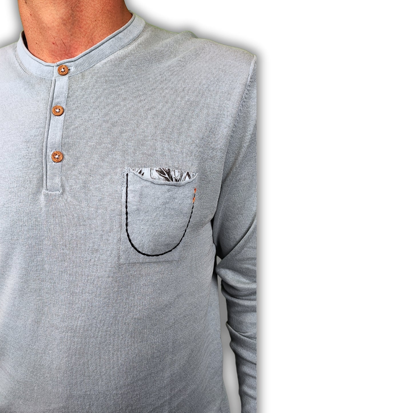 Maglia serafino CRANBERRY