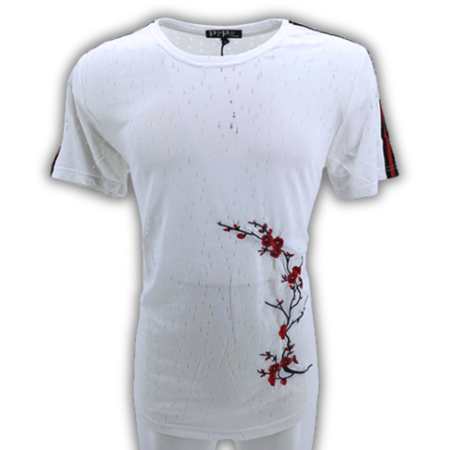 Maglia girocollo con ricami NEW MEN'S