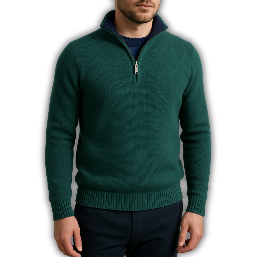 Maglia lupetto zip RE DEL MARE