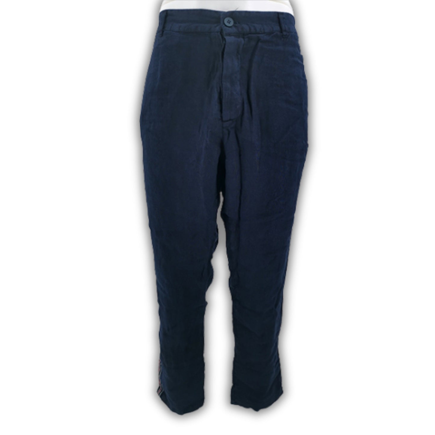 Pantalone di lino con striscia laterale ALWAYS JEANS