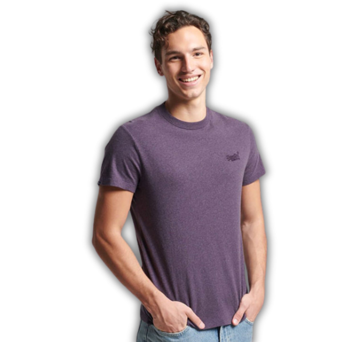 T-shirt emb tee SUPERDRY