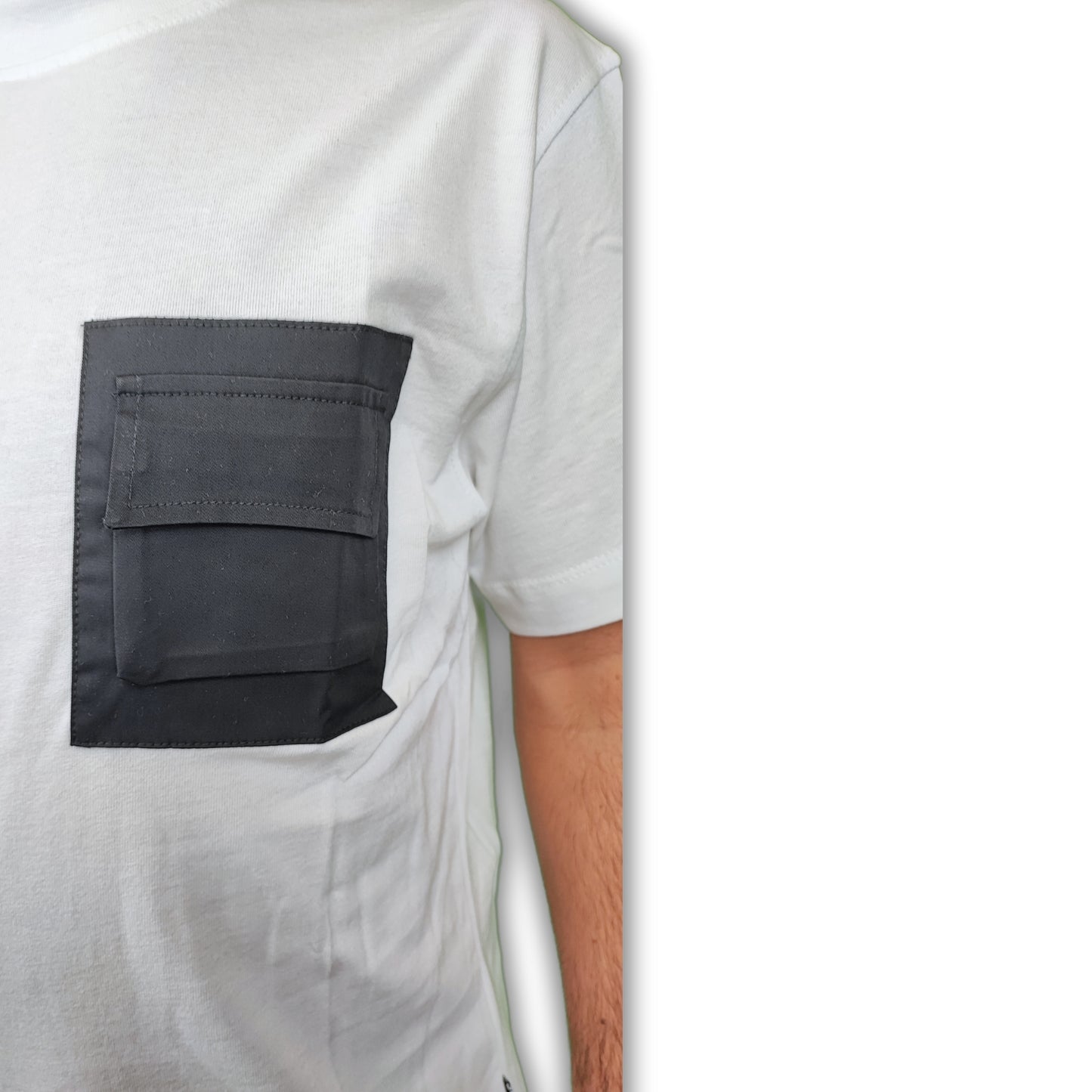 T-shirt con taschino SOLDIER