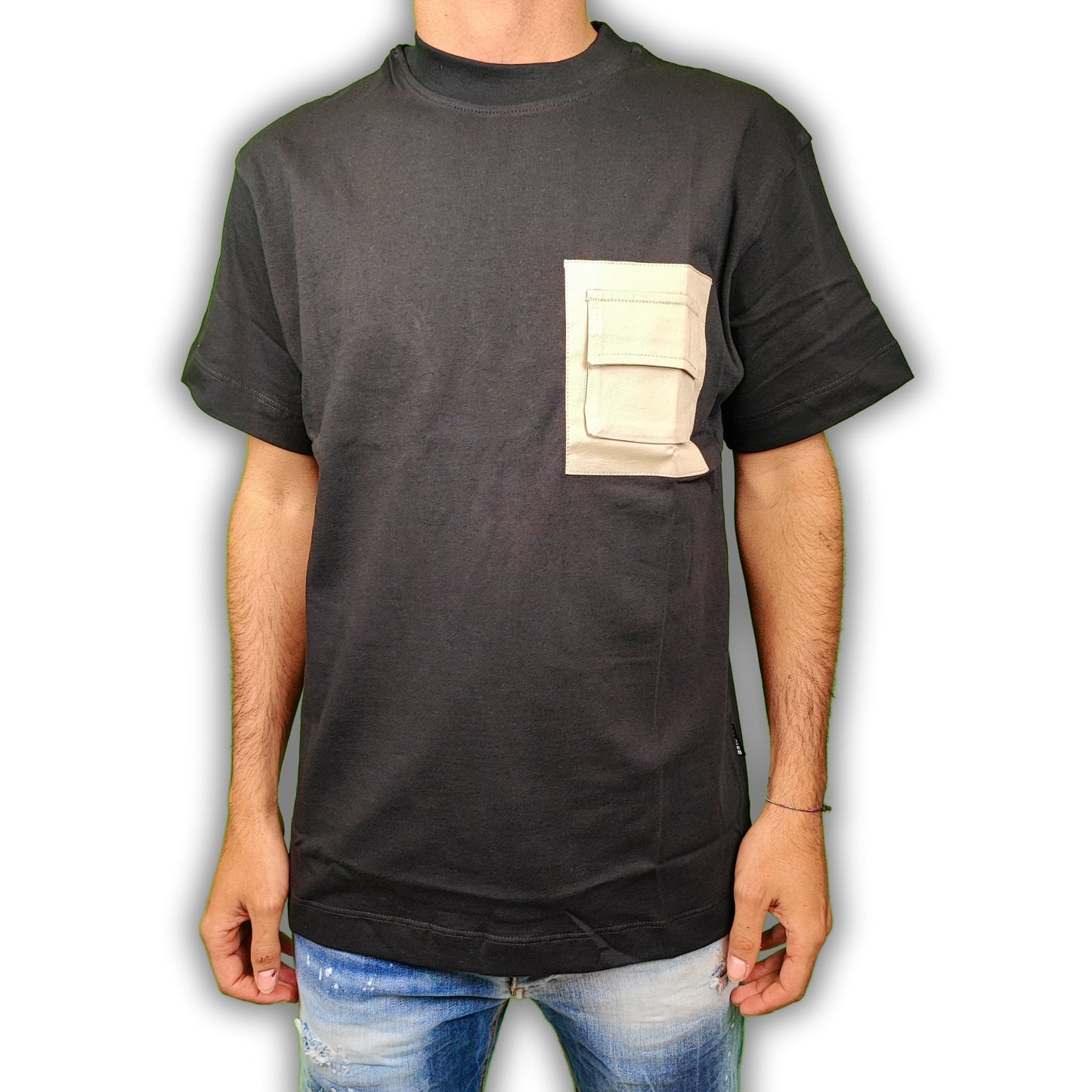T-shirt con taschino SOLDIER
