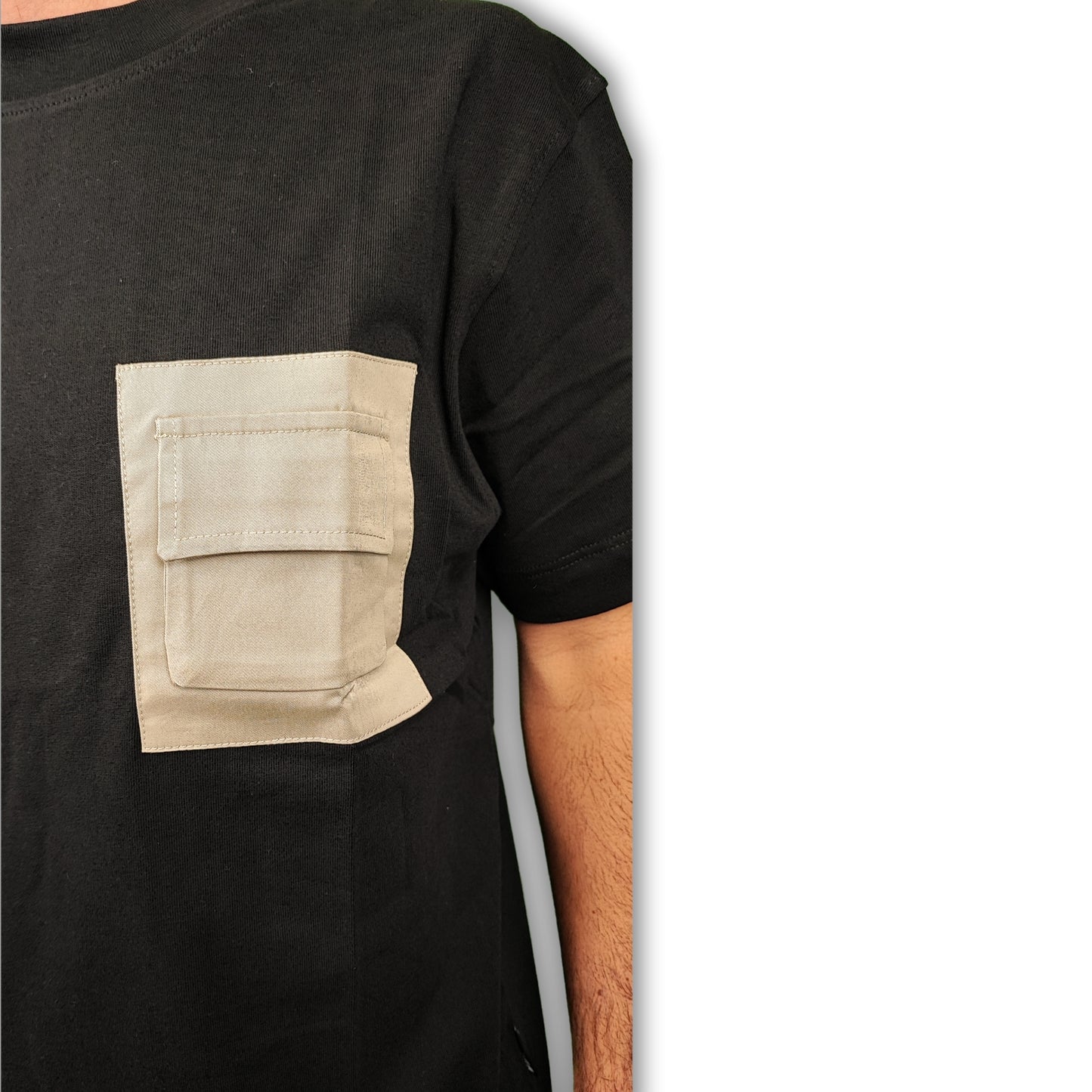 T-shirt con taschino SOLDIER