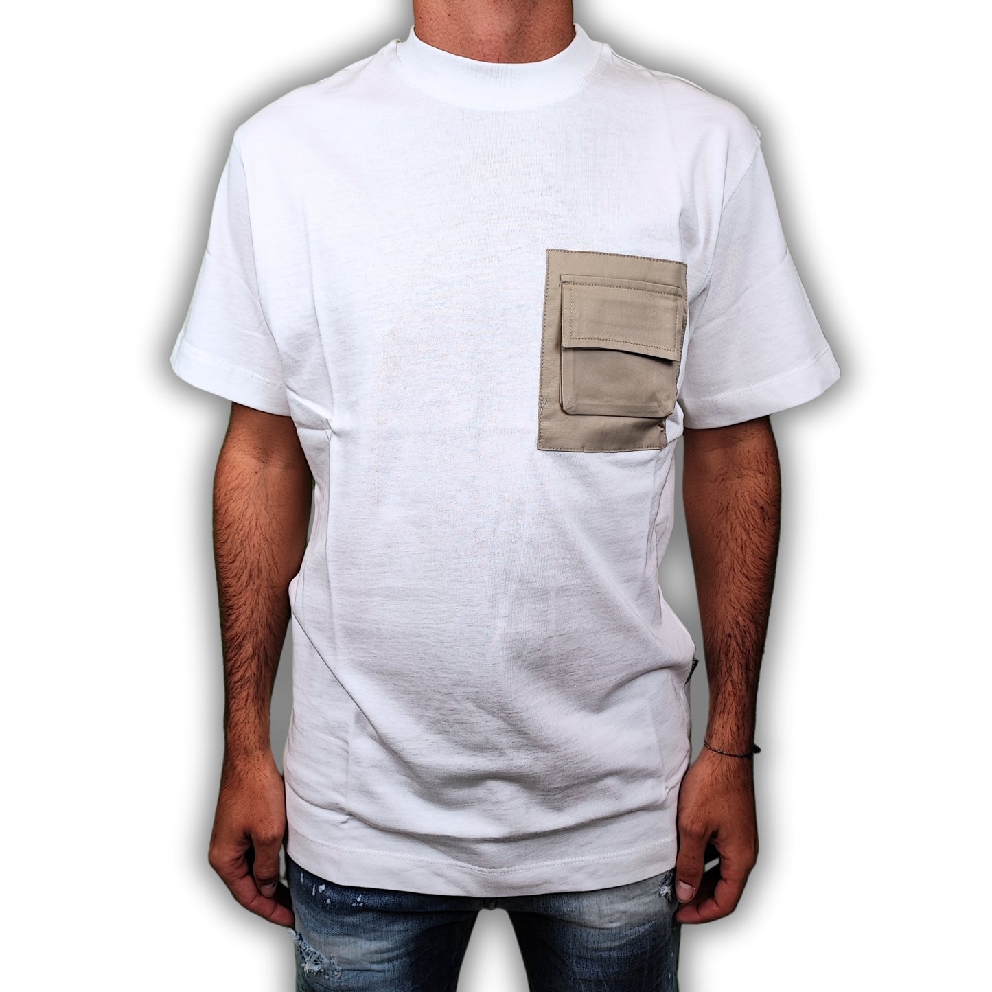 T-shirt con taschino SOLDIER