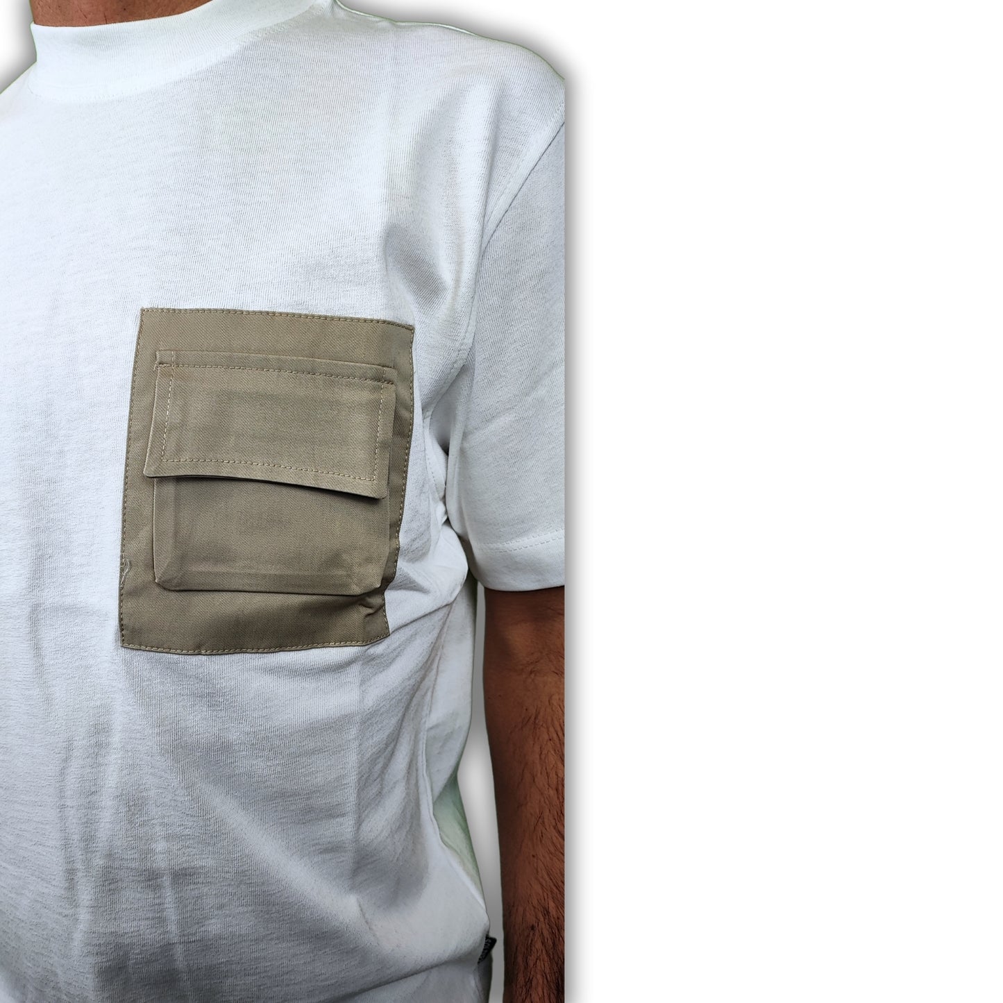 T-shirt con taschino SOLDIER