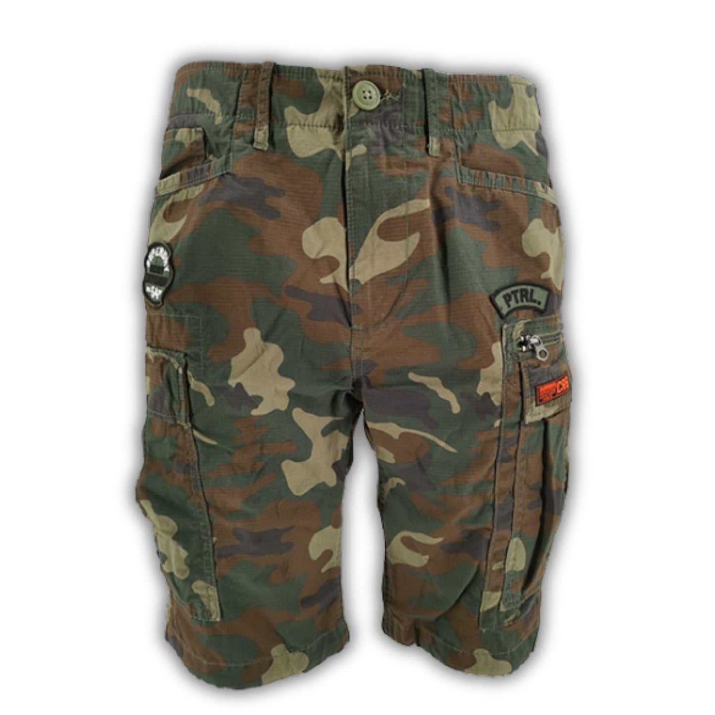 Bermuda militare con zip SUPERDRY