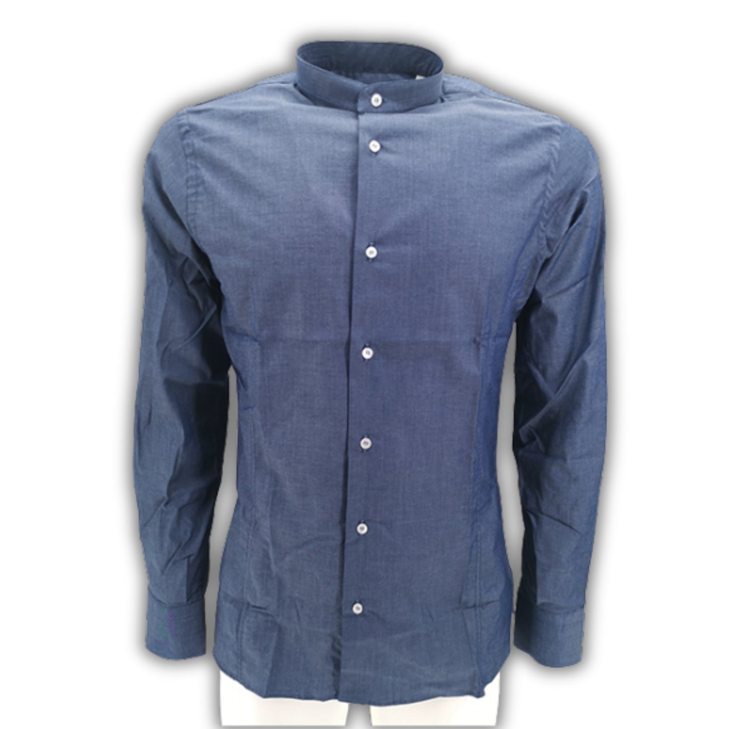 Camicia Rodeo slim-fit collo coreano VIPA