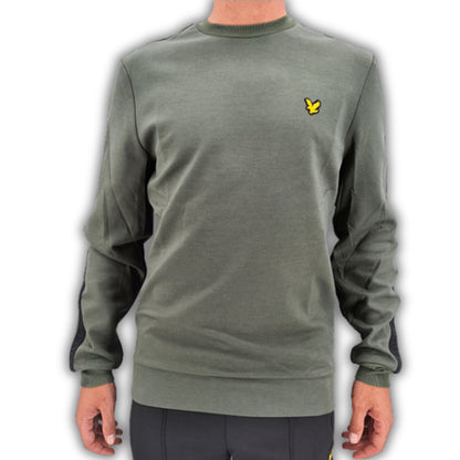 Felpa girocollo sleeve LYLE&SCOTT