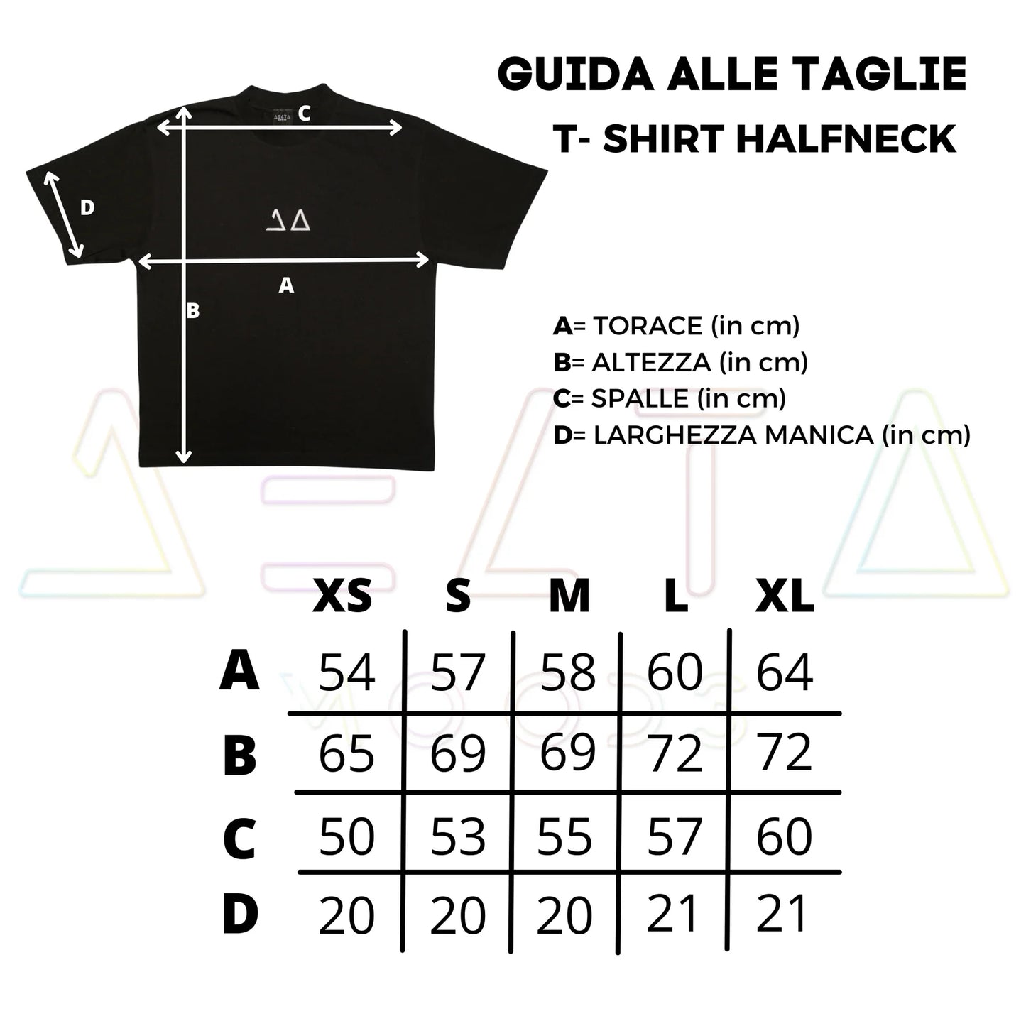 T-shirt halfneck