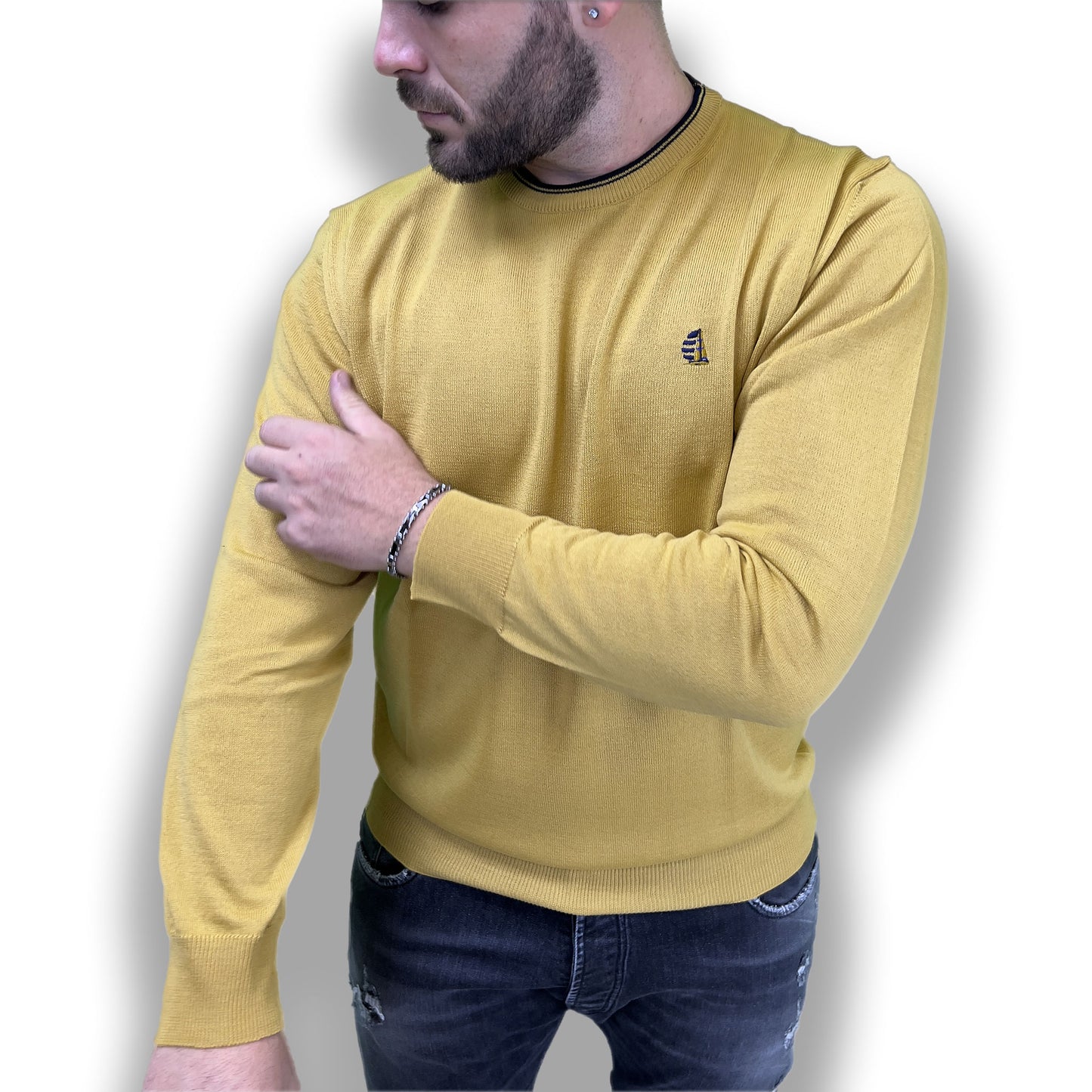 Maglia lana merino SAIL CLUB