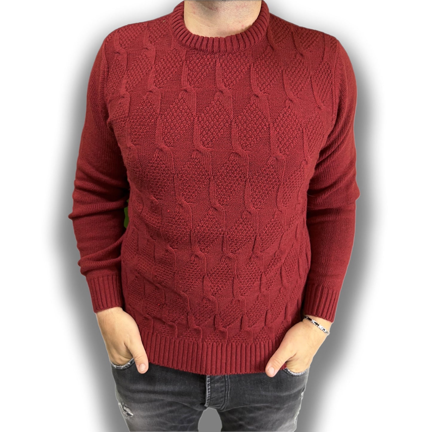 Maglione trecce LSB