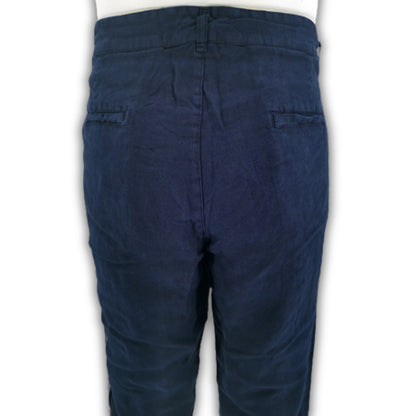 Pantalone di lino con striscia laterale ALWAYS JEANS